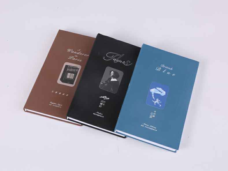 Soft hardcover notebook